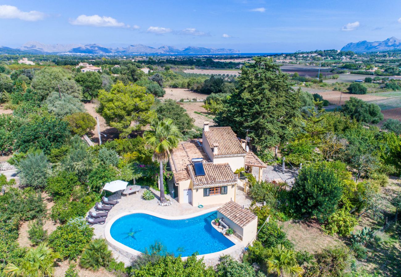 Finca rústica y cerca de la playa Ca na patufa en Alcudia