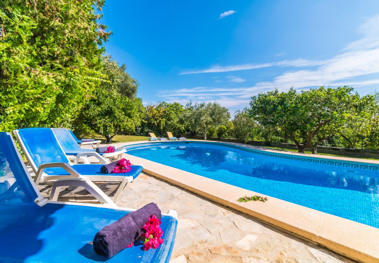 Finca en Buger - Finca rural Sa Costa con piscina en Mallorca