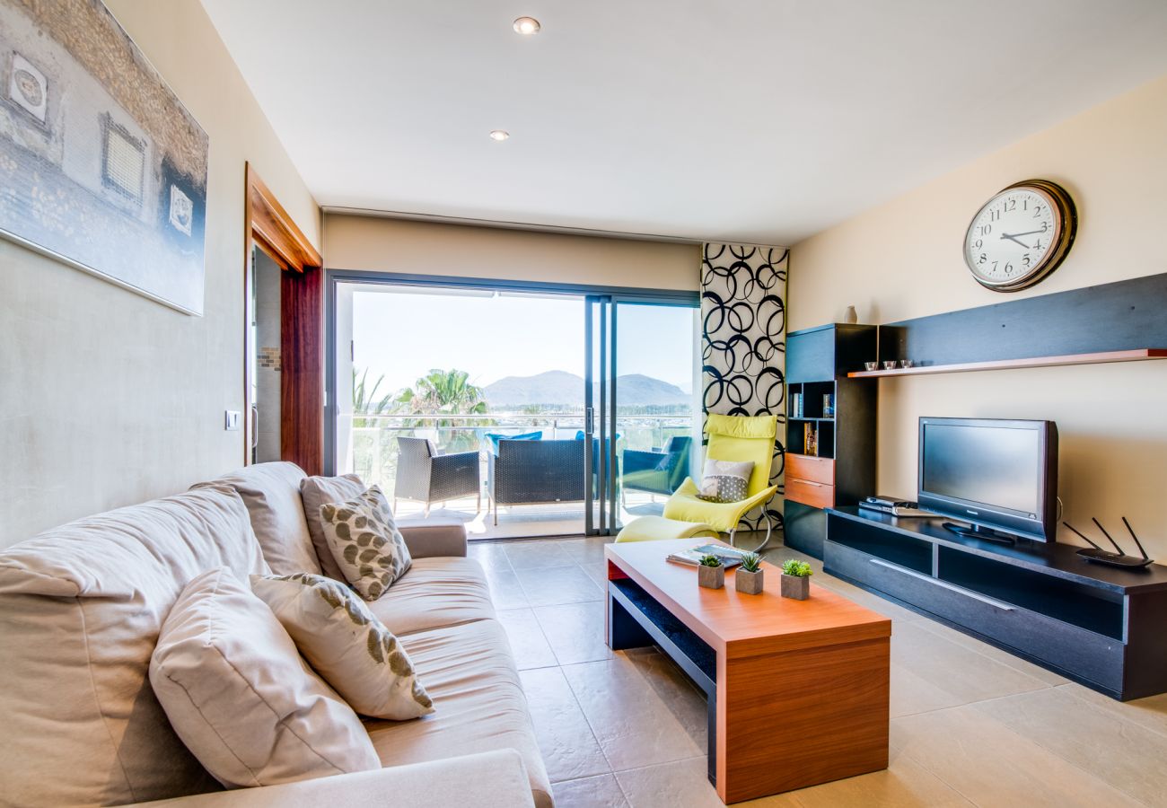 Apartamento en Puerto de Alcudia - Apartamento Alcudia vista al mar Portobello playa
