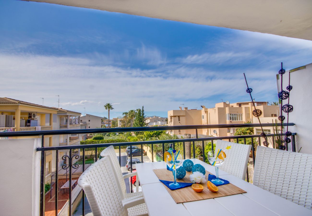 Encantador Apartamento Primavera a 400m de la playa de Alcudia 