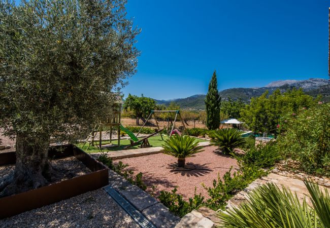 Finca en Selva - Finca Puig den Guardiola con vistas a la montaña 