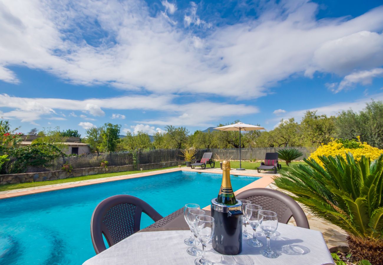 Finca en Inca - Finca rural con piscina Casa de Puri en Mallorca