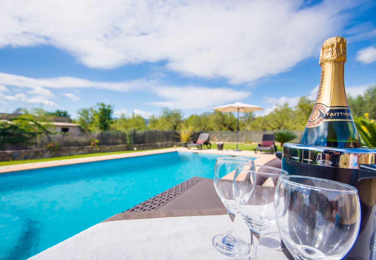 Finca en Inca - Finca rural con piscina Casa de Puri en Mallorca