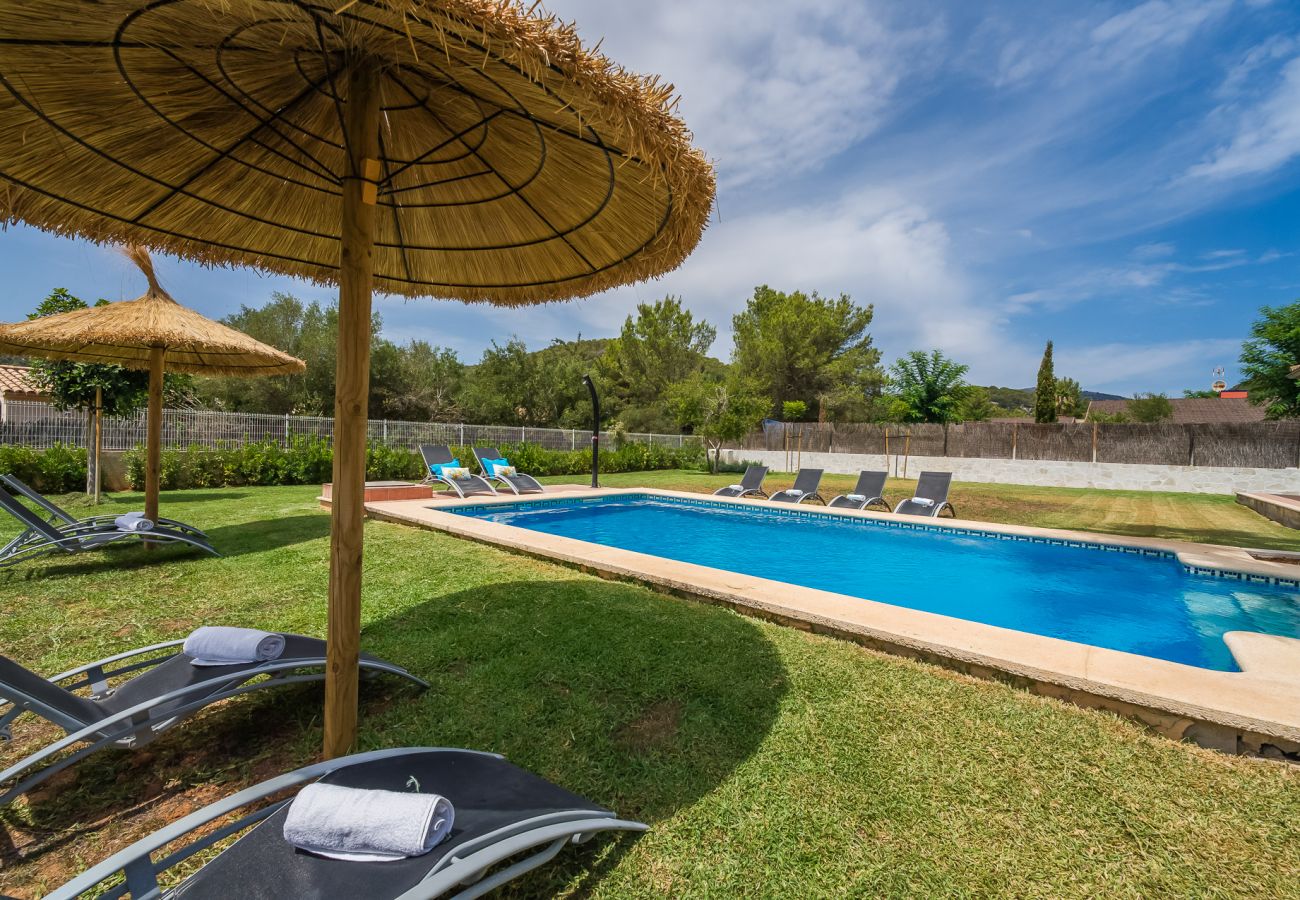 Casa en Crestatx - Villa con barbacoa Romana piscina privada Mallorca
