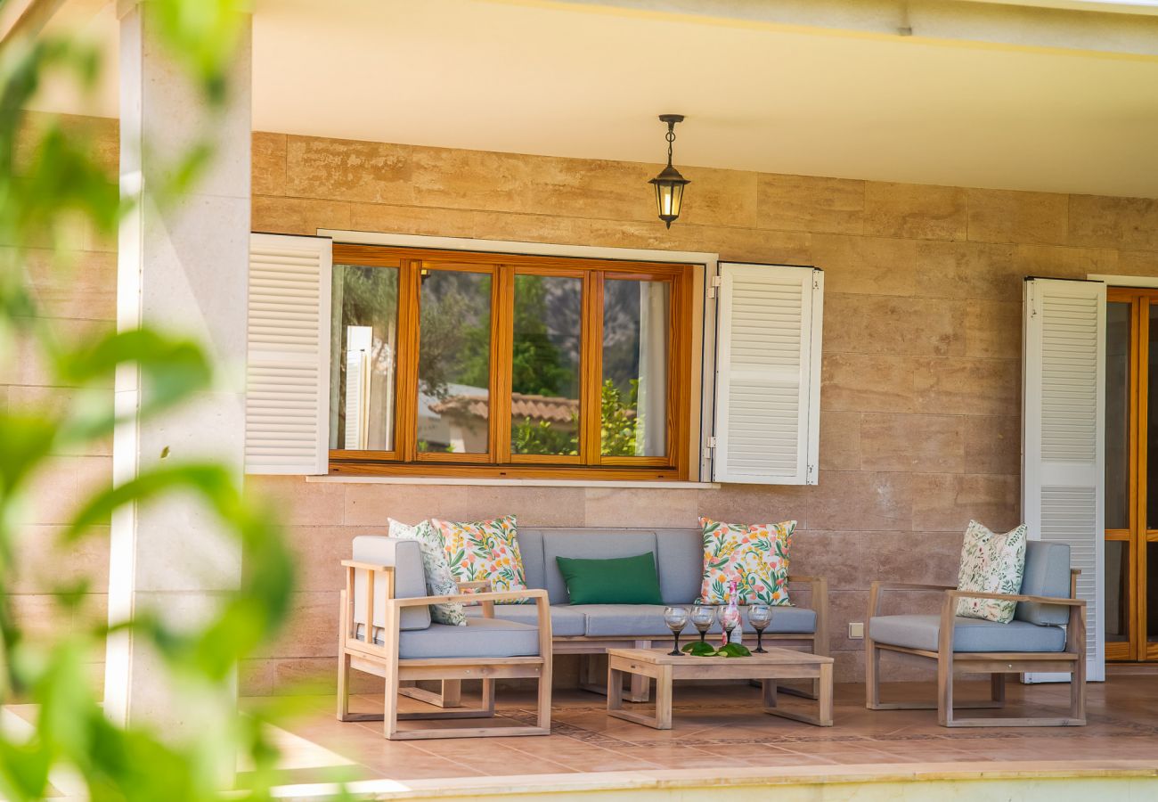 Casa en Crestatx - Villa con barbacoa Romana piscina privada Mallorca