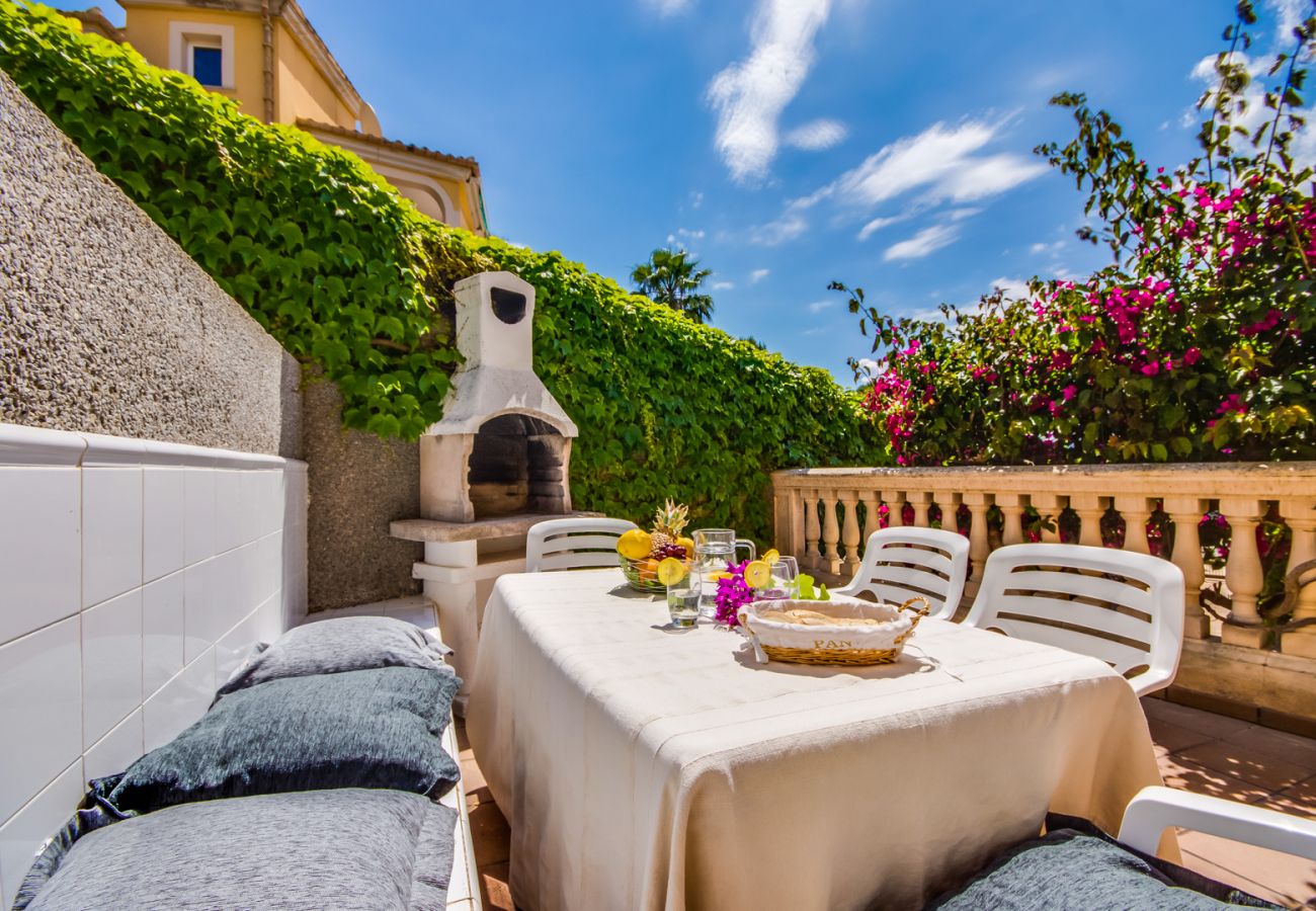 Casa en Alcanada - Casa con piscina en Alcudia Ronda cerca de playa