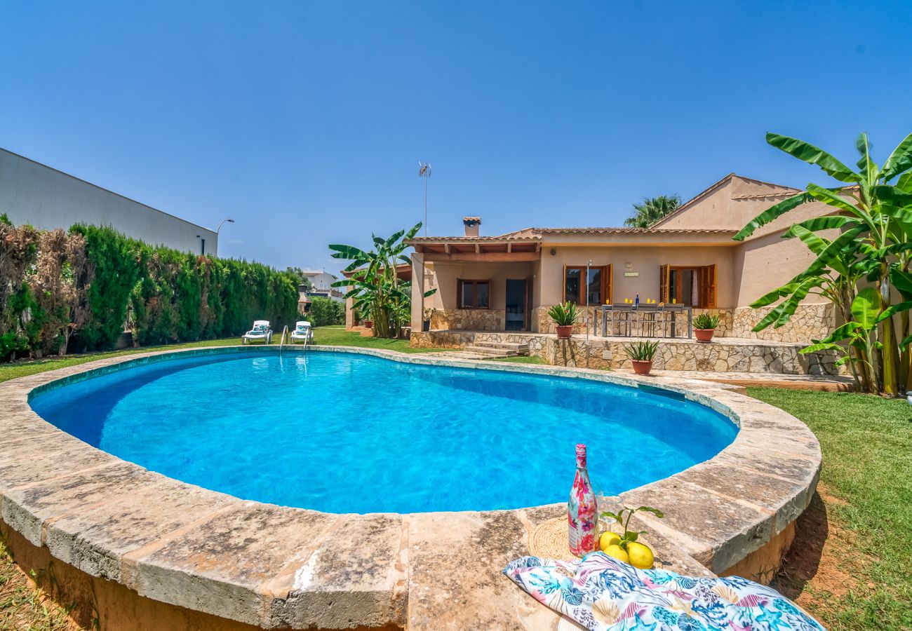 casa de vacaciones en Mallorca con piscina privada. 