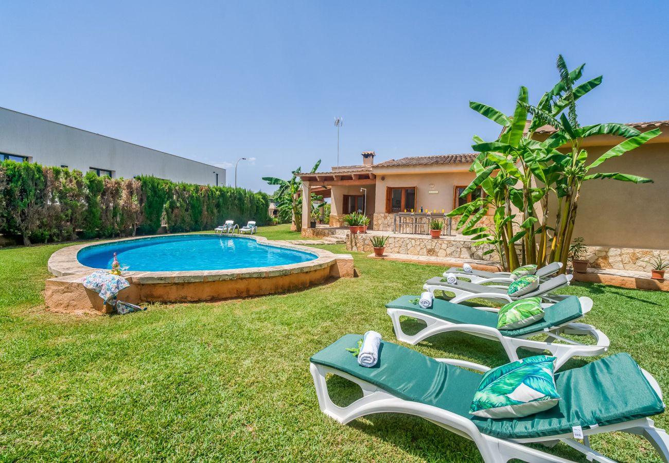 Casa en Manacor - Finca mediterránea con piscina Rosas 28 Mallorca