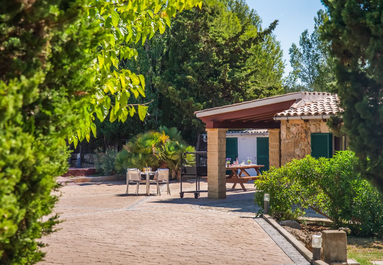 Finca en Puerto Pollensa - Finca cerca mar Ses Rotes piscina Pollensa