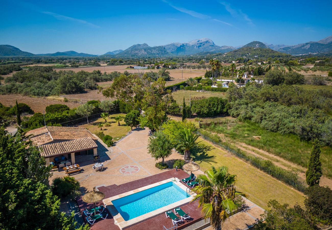 Finca en Puerto Pollensa - Finca cerca mar Ses Rotes piscina Pollensa