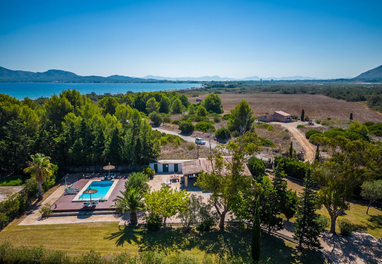 Finca con piscina Puerto Pollensa cerca mar