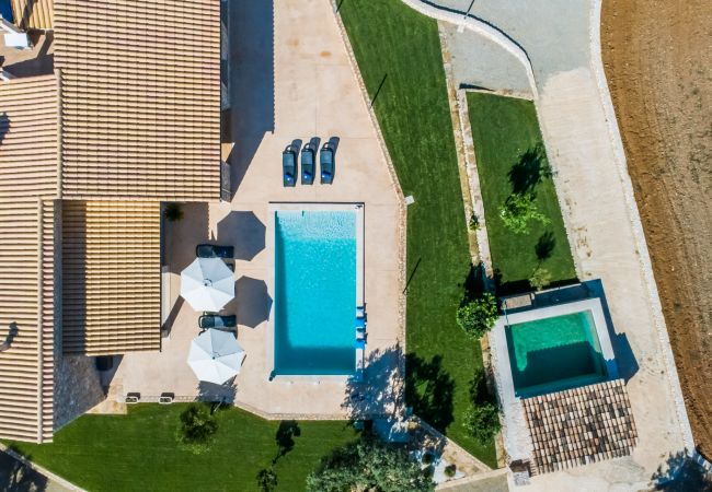 Finca en Ariany - Finca Sa Canova Ariany piscina casa Arbol Mallorca