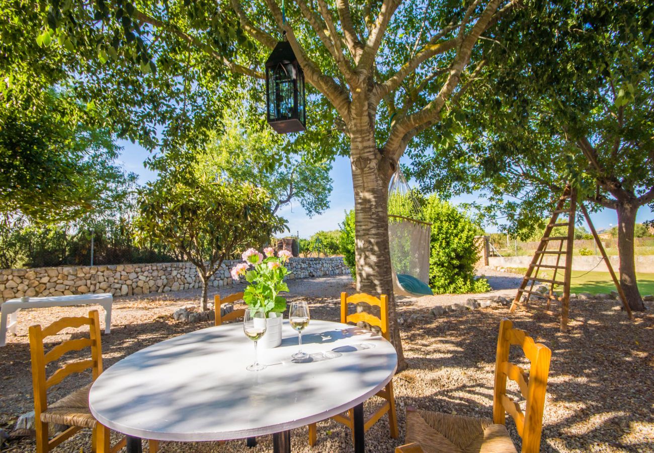 Finca en Alcúdia - Finca rural en Alcudia Ses Poves con piscina