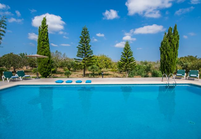 Finca en Alcúdia - Finca rural en Alcudia Ca Na Siona con piscina