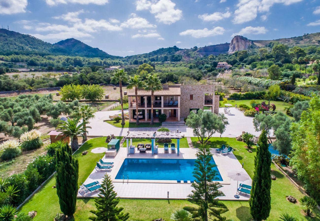 Finca en Alcúdia - Finca rural en Alcudia Ca Na Siona con piscina