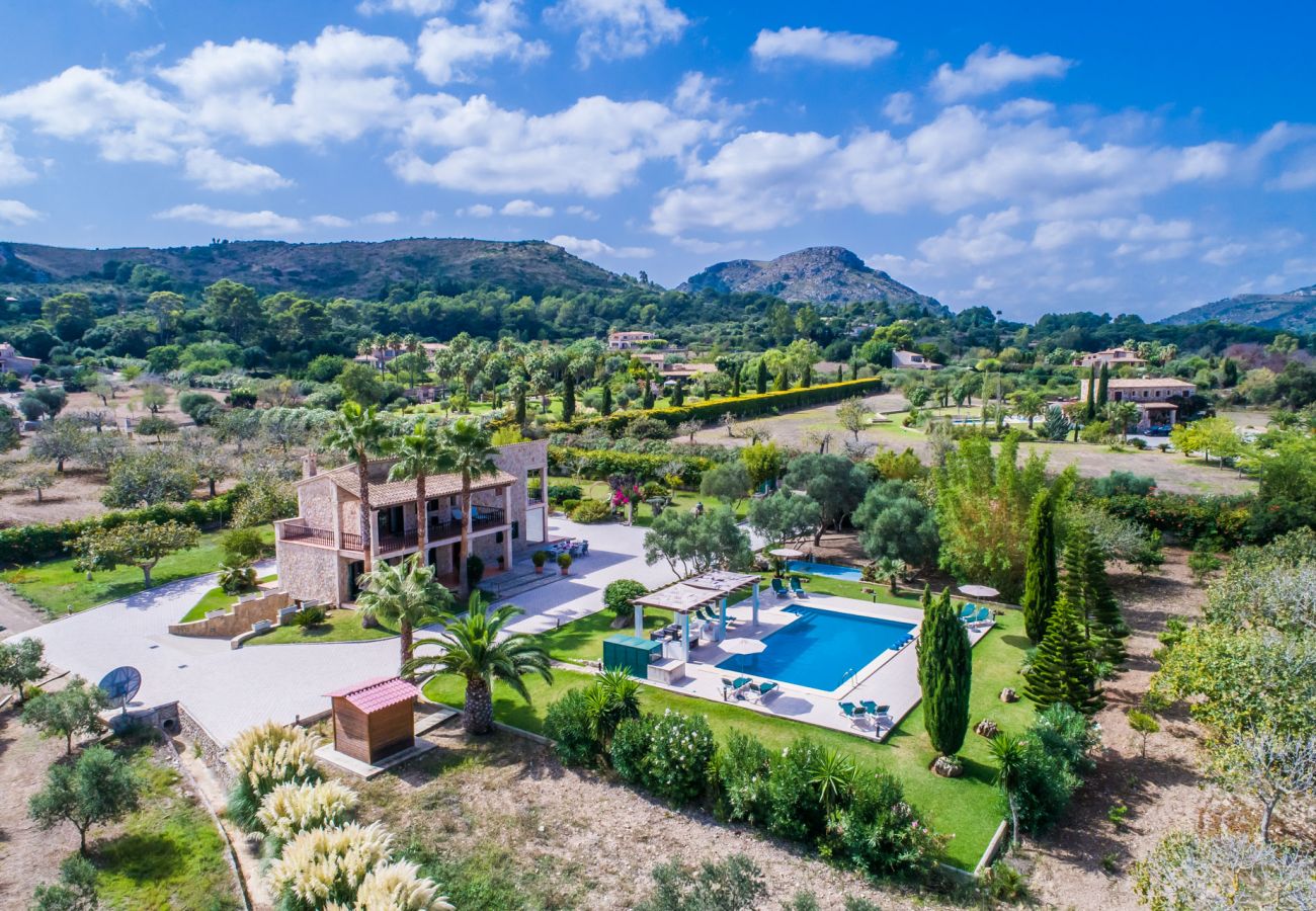 Finca en Alcúdia - Finca rural en Alcudia Ca Na Siona con piscina