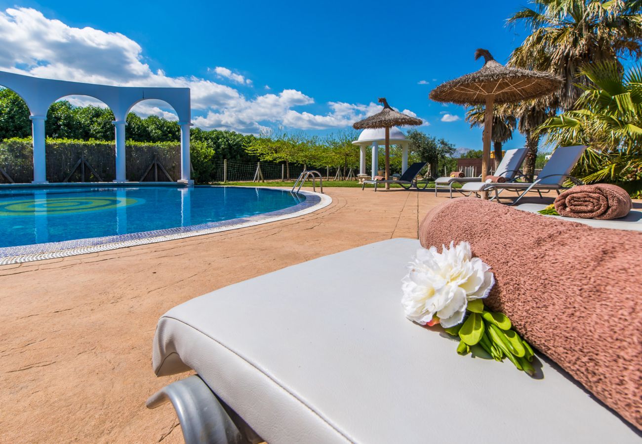 Finca en Sa Pobla - Finca Son Manyo 223 con piscina en Mallorca