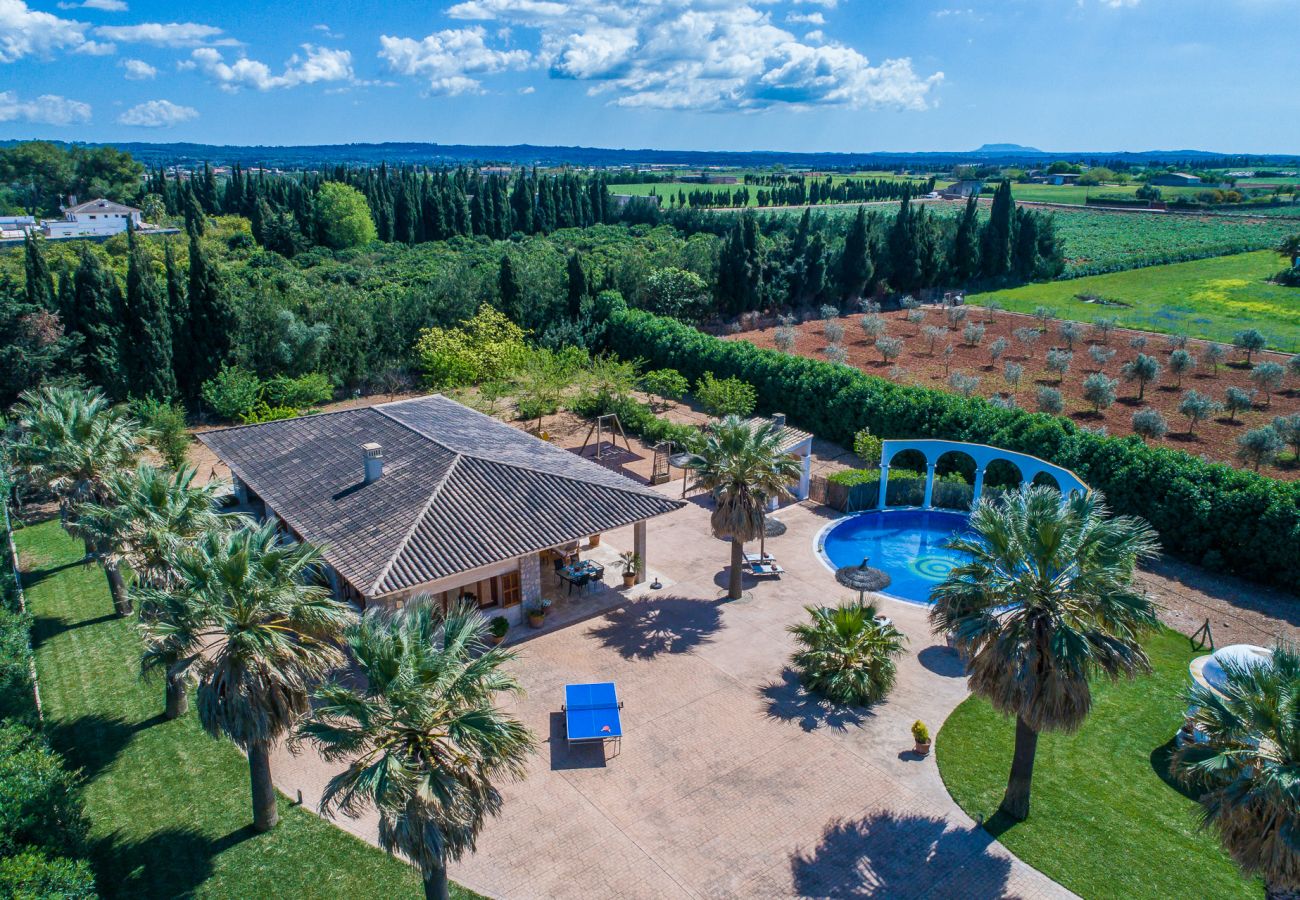 Finca en Sa Pobla - Finca Son Manyo 223 con piscina en Mallorca