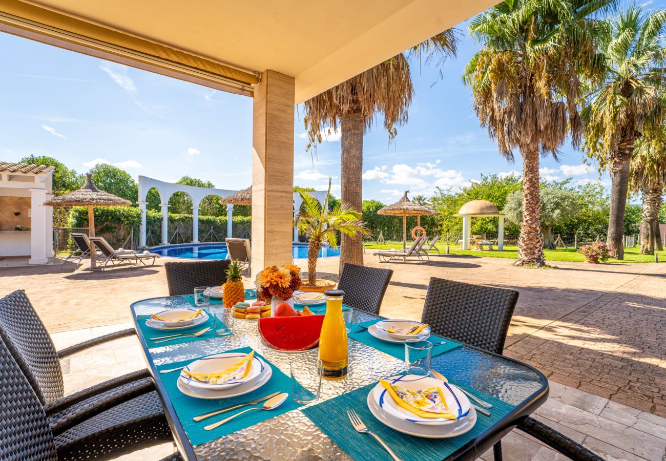 Finca en Sa Pobla - Finca Son Manyo 223 con piscina en Mallorca
