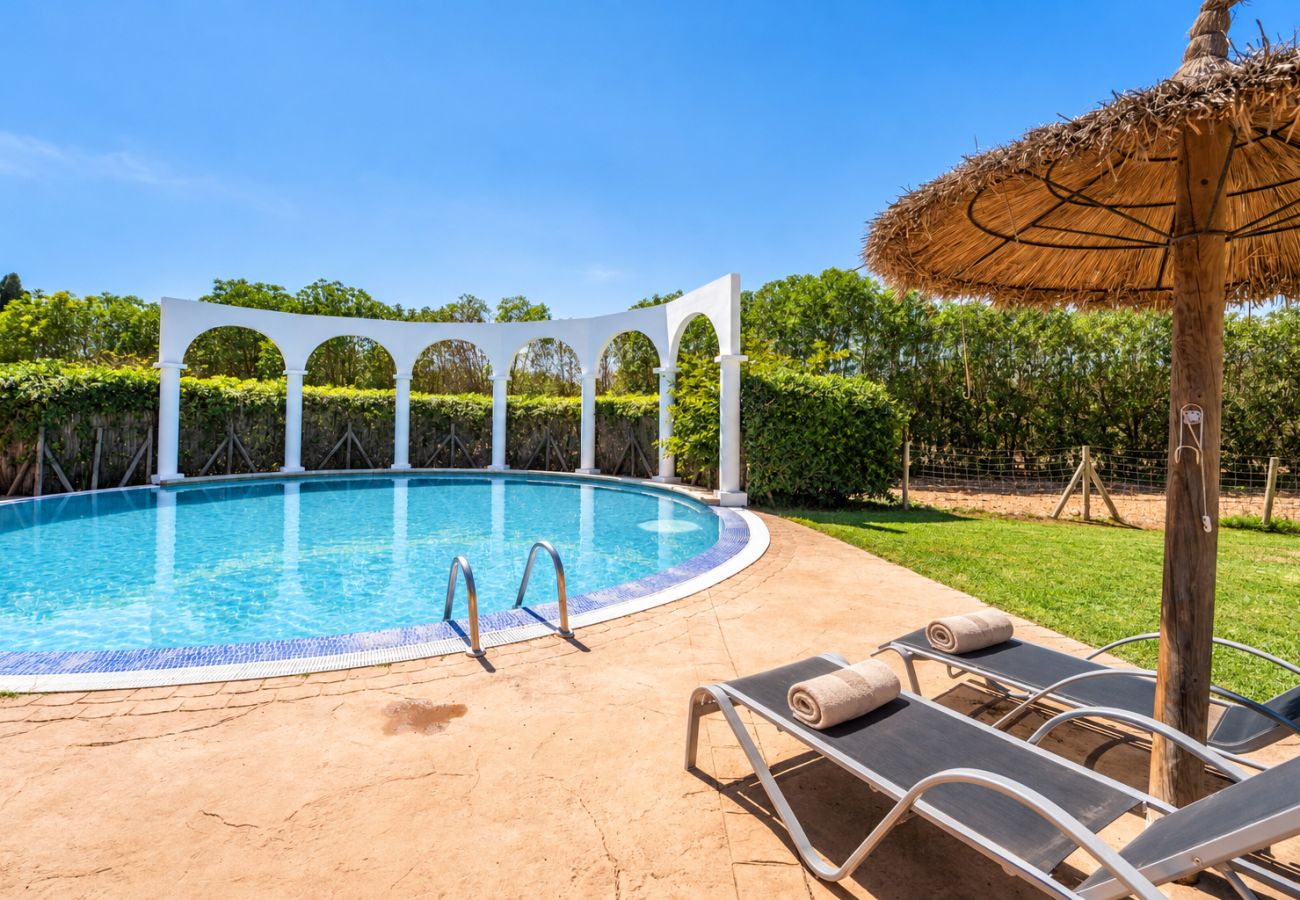 Finca en Sa Pobla - Finca Son Manyo 223 con piscina en Mallorca