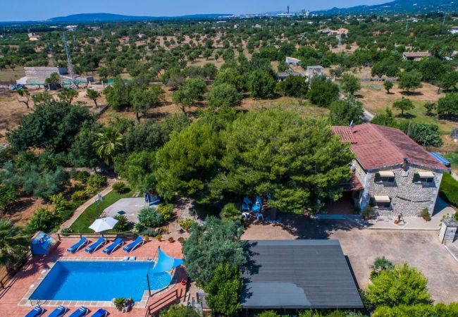 Finca en Inca - Finca rural sostenible Sa Sort Mallorca piscina