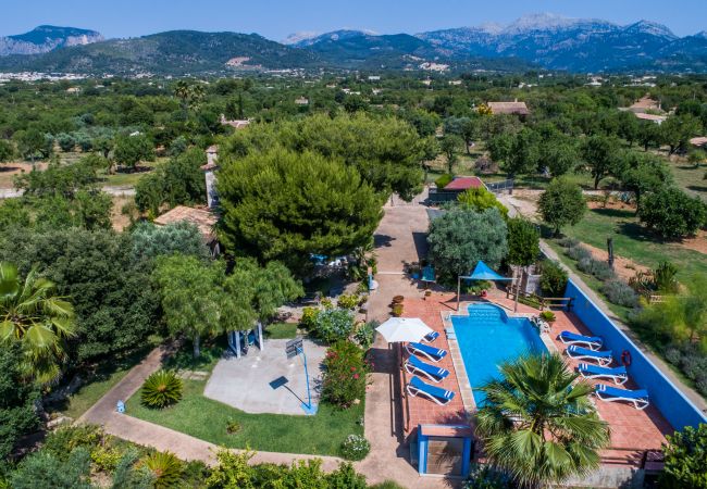 Finca en Inca - Finca rural sostenible Sa Sort Mallorca piscina