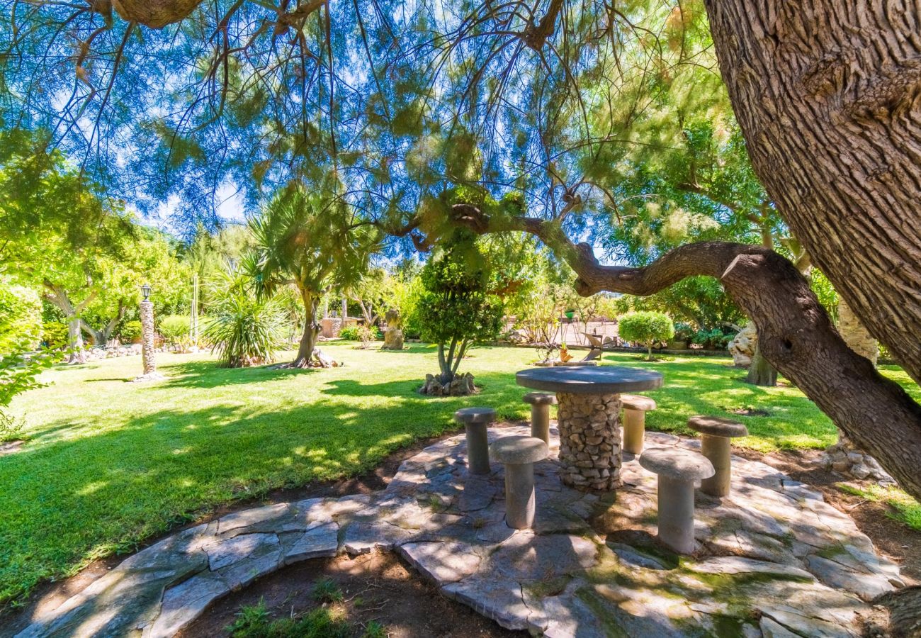 Alquiler vacacional con piscina en Pollensa cerca del mar