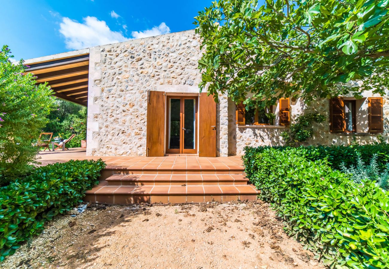 Finca en Campanet - Finca en la naturaleza Sa Vela piscina Mallorca