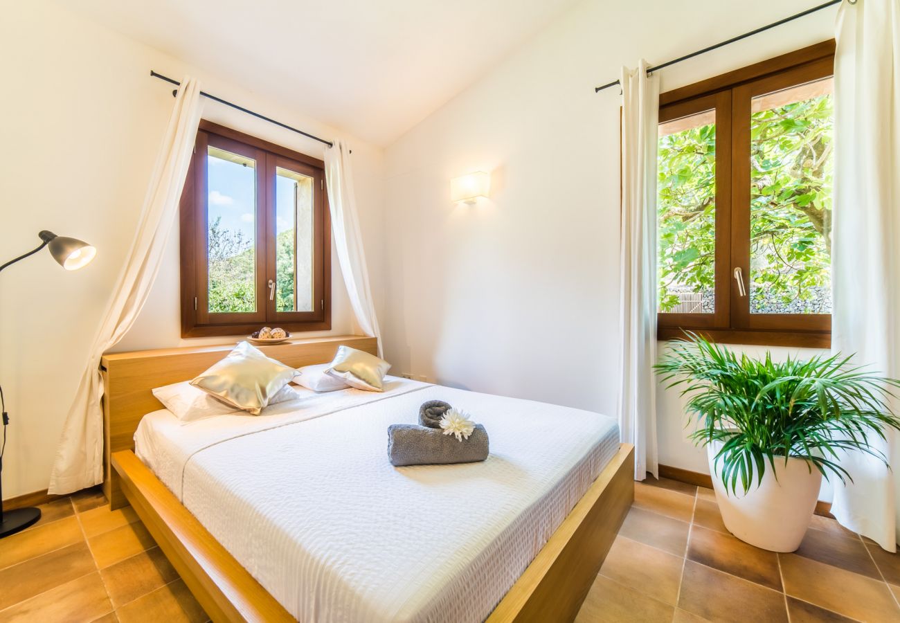 Finca en Campanet - Finca en la naturaleza Sa Vela piscina Mallorca