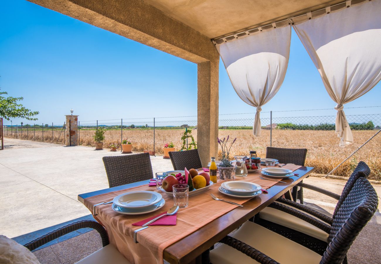 Finca en Sa Pobla - Finca sostenible Sa Vela de Son Puig en Mallorca