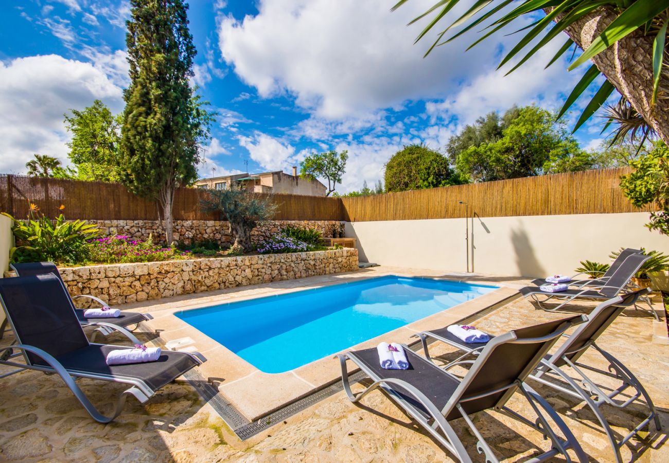 Casa en Ariany - Casa de vacaciones  Solivera con piscina en Mallorca