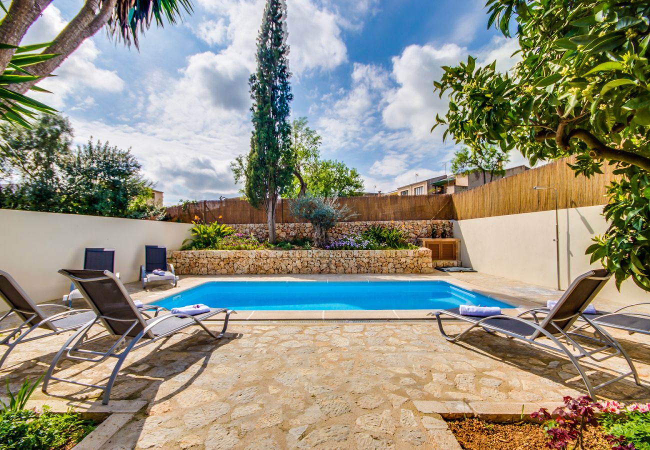 Casa en Ariany - Casa de vacaciones  Solivera con piscina en Mallorca