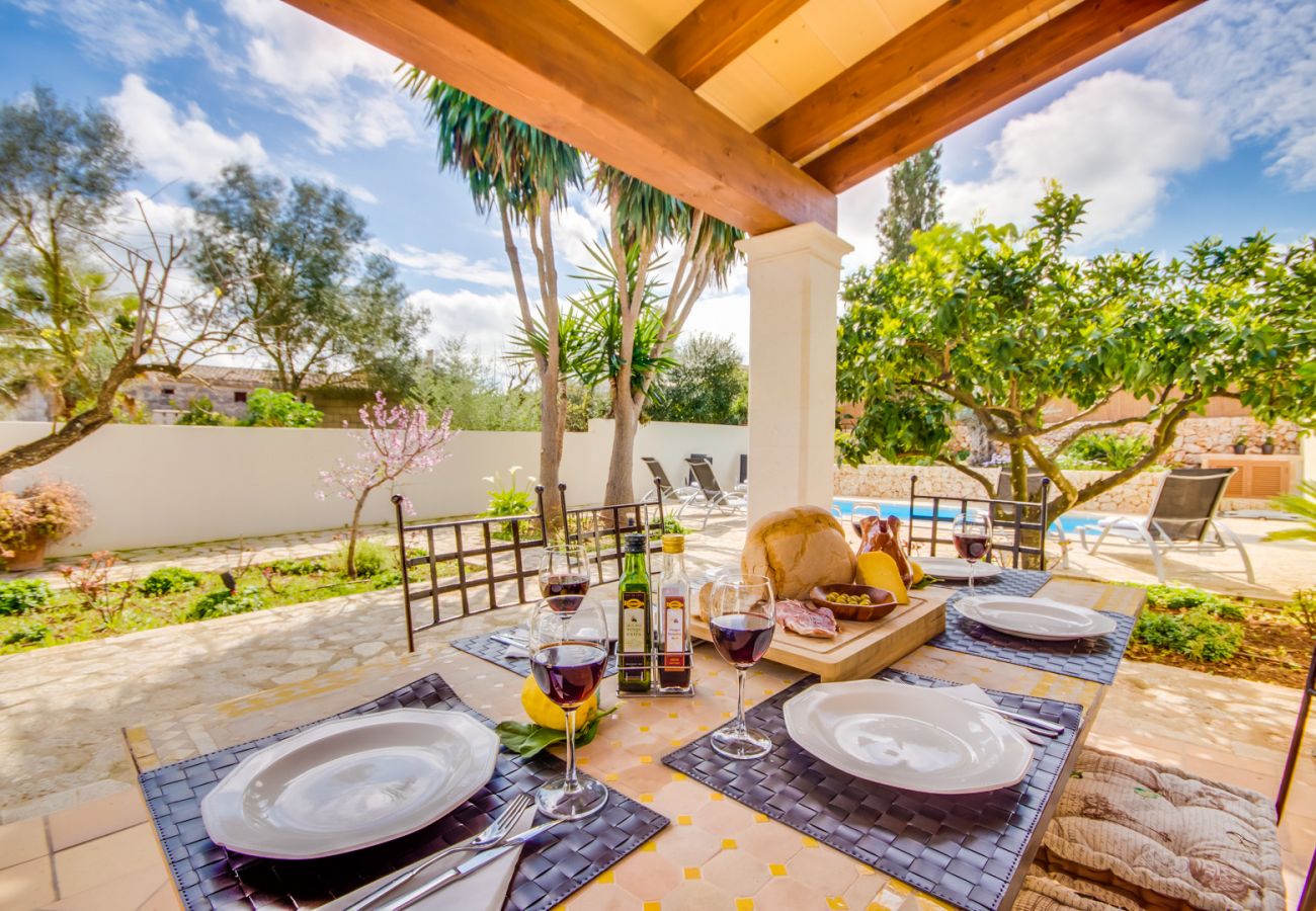 Casa en Ariany - Casa de vacaciones  Solivera con piscina en Mallorca