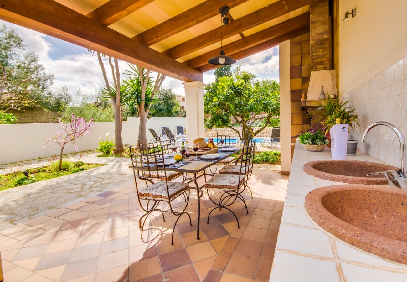 Casa en Ariany - Casa de vacaciones  Solivera con piscina en Mallorca