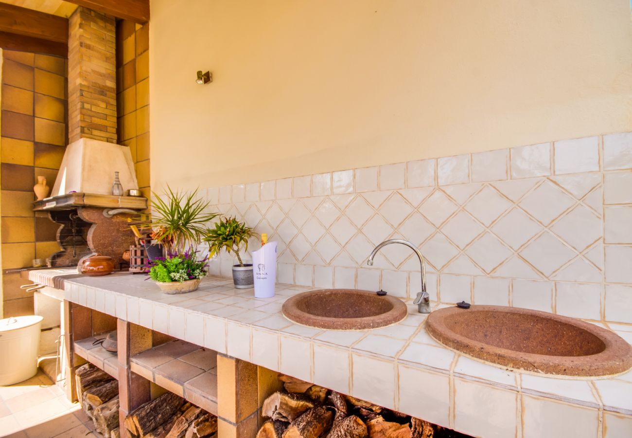 Casa en Ariany - Casa de vacaciones con piscina Solivera en Mallorca