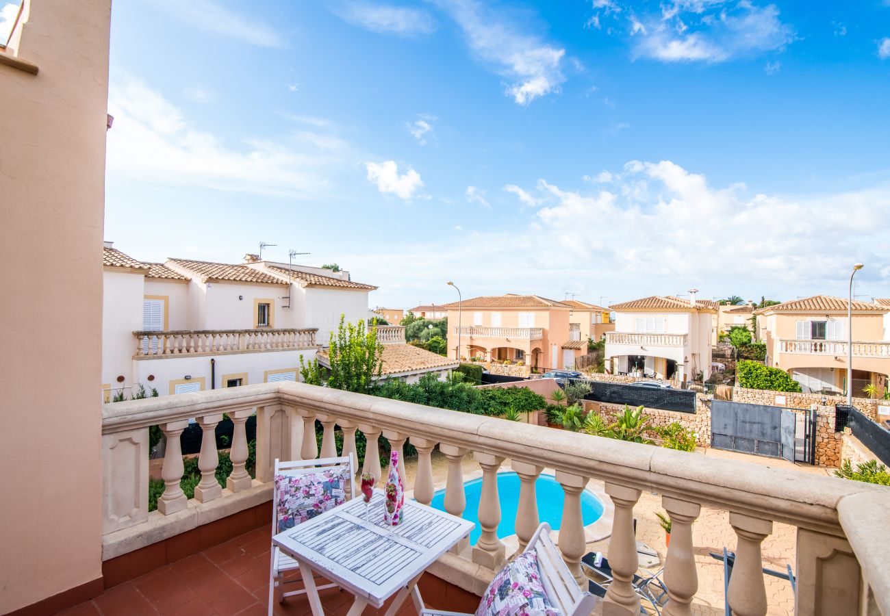 Casa en Sa Rapita - Casa con piscina Son Moleto cerca de la playa