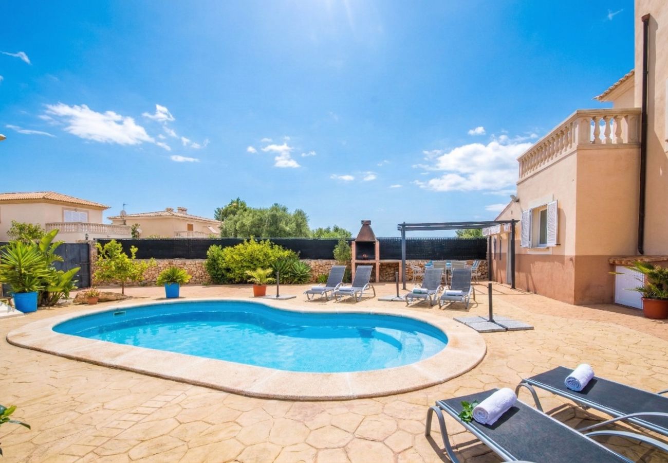 Casa en Sa Rapita - Casa con piscina Son Moleto cerca de la playa