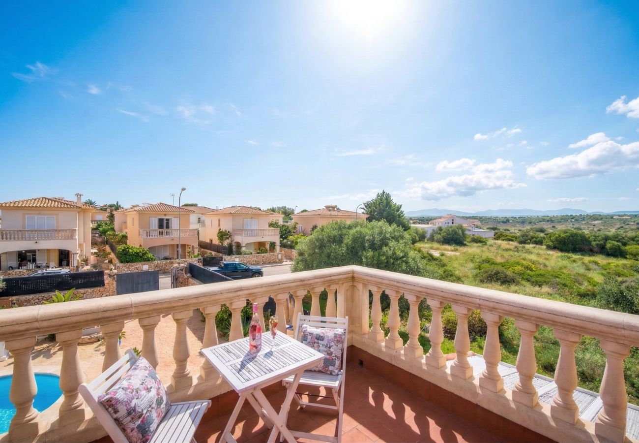 Casa en Sa Rapita - Casa con piscina Son Moleto cerca de la playa