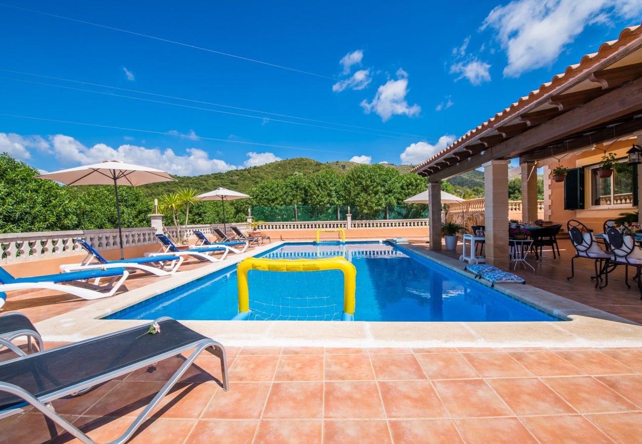 Finca en Capdepera - Casa de veraneo Villa Bona vista Mallorca piscina 