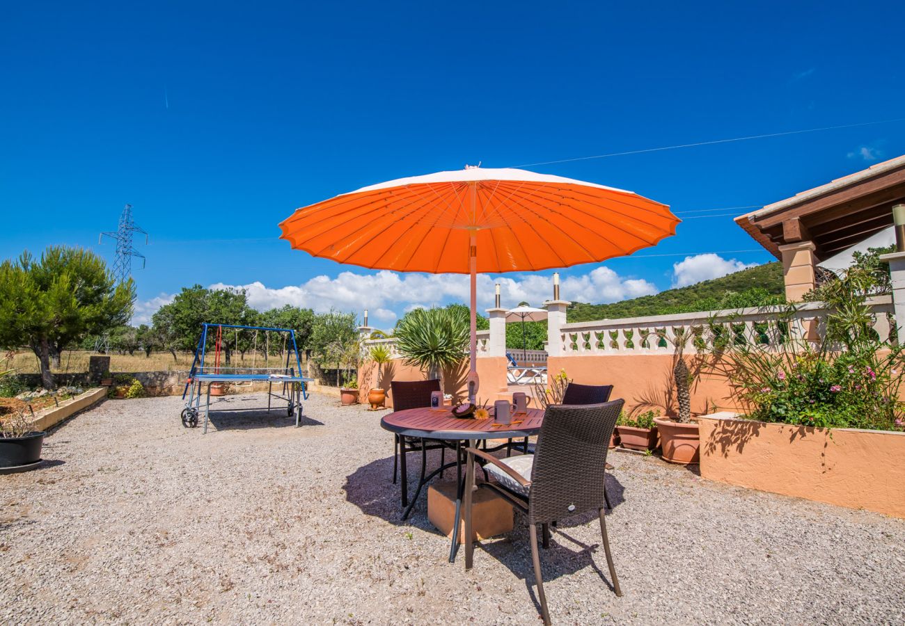 Finca en Capdepera - Casa de veraneo Villa Bona vista Mallorca piscina 
