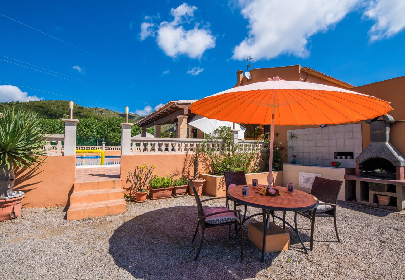 Finca en Capdepera - Casa de veraneo Villa Bona vista Mallorca piscina 