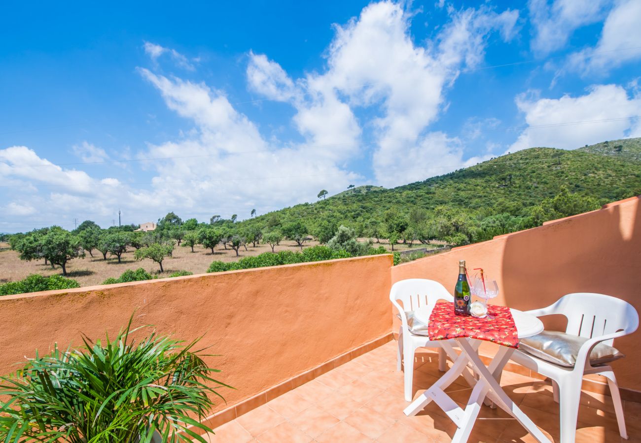 Finca en Capdepera - Casa de veraneo Villa Bona vista Mallorca piscina 