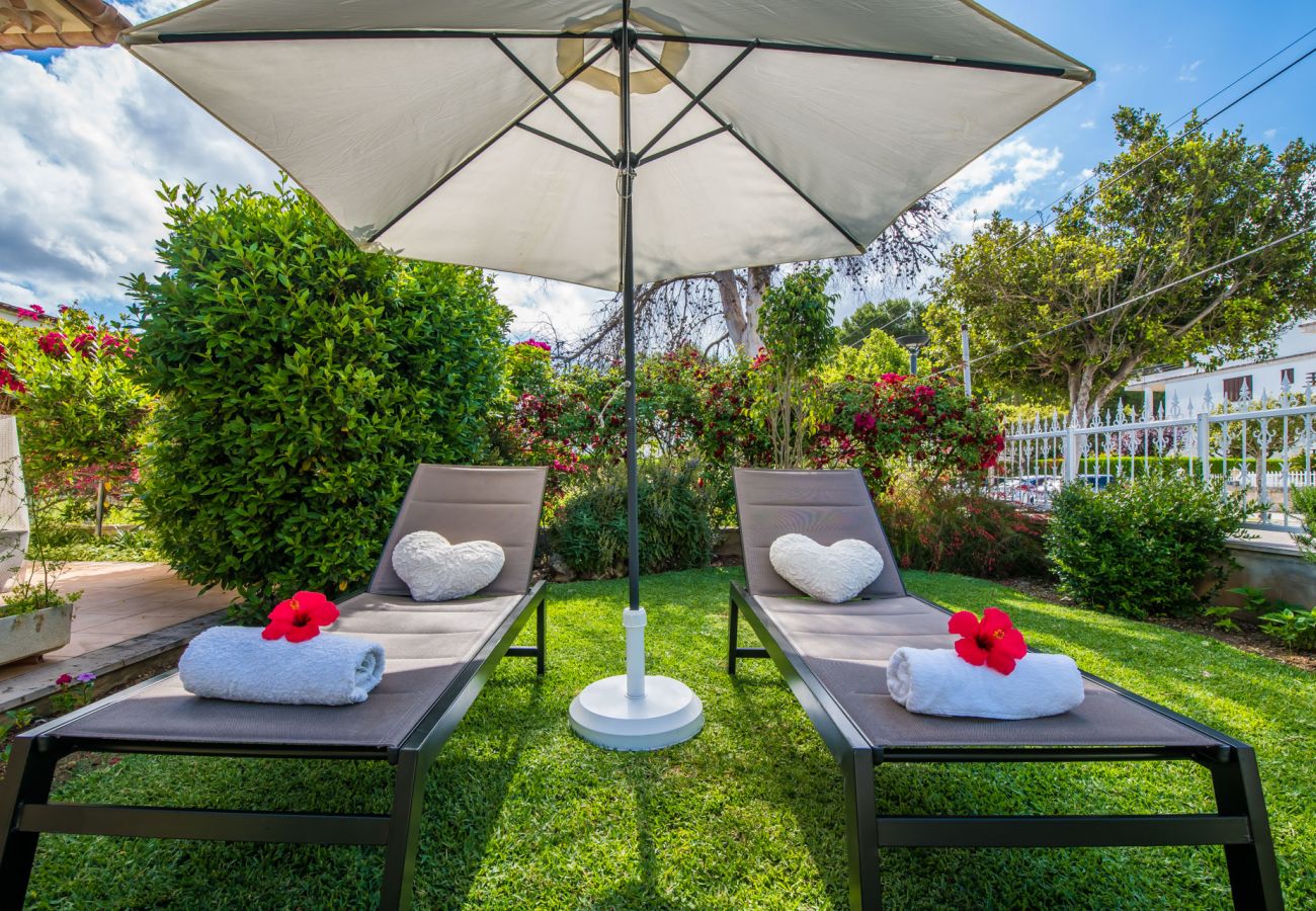 Casa en Puerto de Alcudia - Casa Villa Celia en Alcudia cerca de la playa