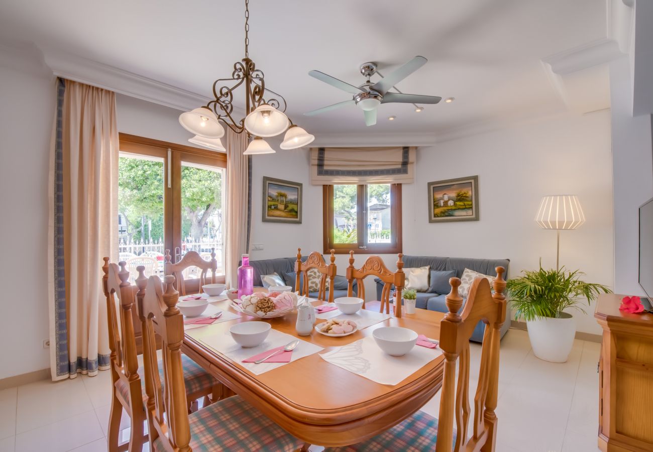 Casa en Puerto de Alcudia - Casa Villa Celia en Alcudia cerca de la playa