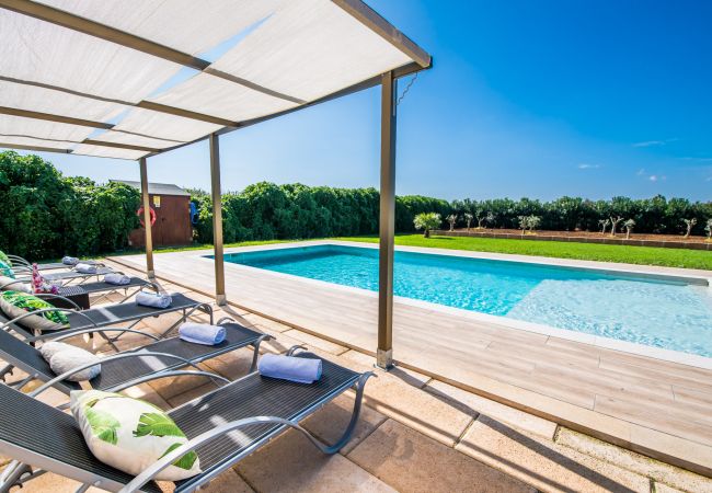 Finca en Sa Pobla - Gran Finca rural Villa del Nord piscina Mallorca Finca en Sa Pobla - Gran Finca rural Villa del Nord piscina Mallorca