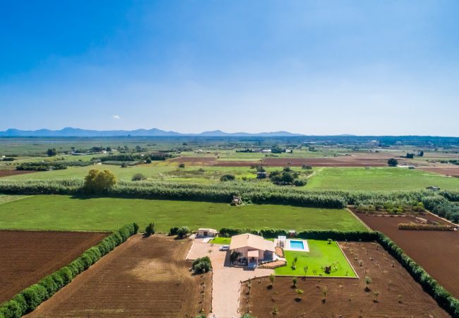 Finca en Sa Pobla - Gran Finca rural Villa del Nord piscina Mallorca