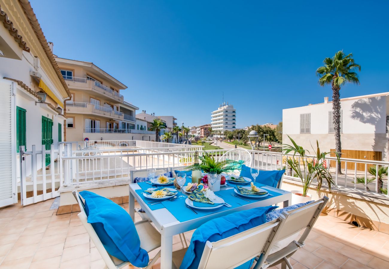Casa en Can Picafort - Casa Cerca del mar Casa Catalina en Can Picafort