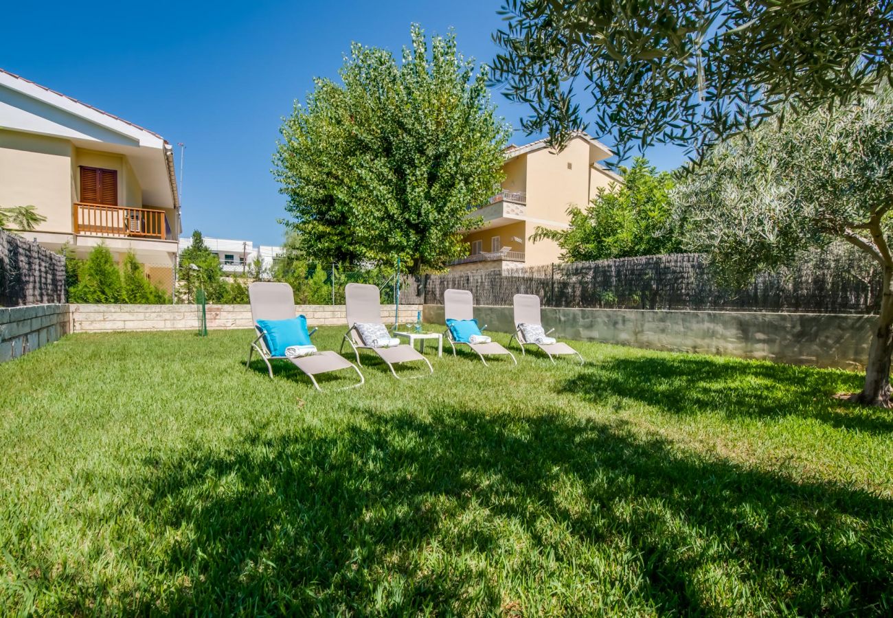 Casa en Alcúdia - Casa Villa Vallespir en Alcudia con jardín