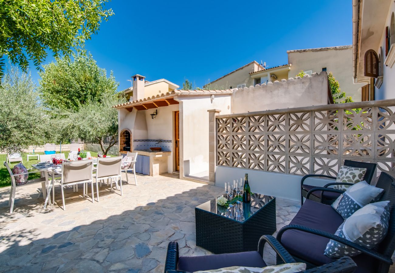 Casa en Alcúdia - Casa Villa Vallespir en Alcudia con jardín