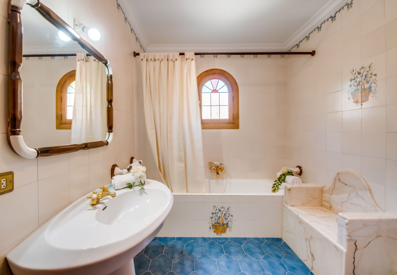 Casa en Alcúdia - Casa Villa Vallespir en Alcudia con jardín